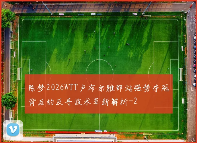 陈梦2026WTT卢布尔雅那站强势夺冠背后的反手技术革新解析
